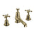 Burlington Claremont 3 Tap Hole Mixer with Pop-up Waste - Unbeatable Bathrooms
