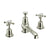 Burlington Claremont 3 Tap Hole Mixer with Pop-up Waste - Unbeatable Bathrooms
