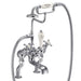 Burlington Claremont Angled Bath Shower Mixer Deck Mounted - Unbeatable Bathrooms
