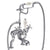 Burlington Claremont Angled Bath Shower Mixer Deck Mounted - Unbeatable Bathrooms