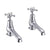 Burlington Claremont 5 Inch Basin Taps - Unbeatable Bathrooms