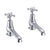 Burlington Claremont 5 Inch Basin Taps - Unbeatable Bathrooms
