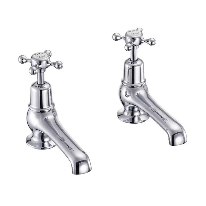 Burlington Claremont 5 Inch Basin Taps - Unbeatable Bathrooms