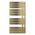 JTP Cleo Heated Towel Rail - Brushed Brass - Unbeatable Bathrooms