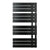 JTP Cleo Heated Towel Rail - Matt Black - Unbeatable Bathrooms