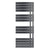 JTP Cleo Heated Towel Rail - Brushed Black - Unbeatable Bathrooms