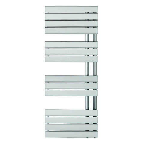JTP Cleo Heated Towel Rail - Chrome - Unbeatable Bathrooms