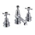 Burlington Claremont Regent 3 Tap Hole Mixer with Pop-up Waste - Unbeatable Bathrooms