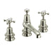 Burlington Claremont Regent 3 Tap Hole Mixer with Pop-up Waste - Unbeatable Bathrooms