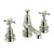 Burlington Claremont Regent 3 Tap Hole Mixer with Pop-up Waste - Unbeatable Bathrooms