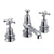 Burlington Claremont Regent 3 Tap Hole Mixer with Pop-up Waste - Unbeatable Bathrooms