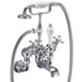 Burlington Claremont Regent Angled Wall Mounted Bath Shower Mixer - Unbeatable Bathrooms