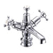 Burlington Claremont Regent Basin Mixer with Click-Clack Waste - Unbeatable Bathrooms