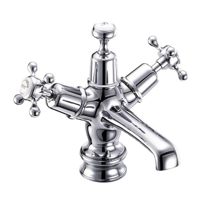 Burlington Claremont Regent Basin Mixer with Click-Clack Waste - Unbeatable Bathrooms