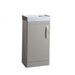 Tavistock Compass 450mm Cloakroom Vanity Unit - Floor Standing 1 Door Unit - Unbeatable Bathrooms
