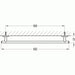 Flova Coco 688mm Single Towel Bar - Unbeatable Bathrooms