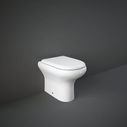 RAK Ceramics Compact Back To Wall Toilet with Soft Close Seat (Urea) - Unbeatable Bathrooms