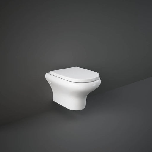 RAK Ceramics Compact Rimless Wall Hung Toilet - Unbeatable Bathrooms