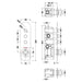 Hudson Reed Topaz Triple Push Button Shower Valve - Unbeatable Bathrooms