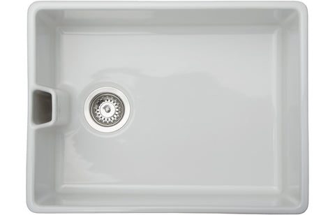 Prima 600mm 0TH Fire Clay Belfast Basin - Unbeatable Bathrooms