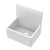 Nuie Fireclay Cleaner Sink - 515 x 535 x 393mm Inc Waste - Unbeatable Bathrooms