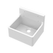 Nuie Fireclay Cleaner Sink - 455 x 362 x 396mm Inc Waste - Unbeatable Bathrooms