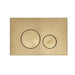 Tavistock Round Flush Plate - Brushed Brass - TR9037 - Unbeatable Bathrooms