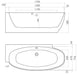 Waters Baths Coast 1700 x 750mm Corner / Freestanding Bath - Unbeatable Bathrooms
