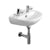 Tavistock Micra 45cm Pedestal Basin - 2TH - Unbeatable Bathrooms