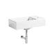 Tavistock Dimension 460mm 1TH Wall Hung Basin - Unbeatable Bathrooms