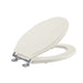 Tavistock Vitoria Wooden Soft Close Toilet Seat - Linen White - Unbeatable Bathrooms