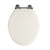 Tavistock Vitoria Wooden Soft Close Toilet Seat - Linen White - Unbeatable Bathrooms