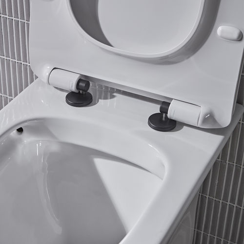 Tavistock Matt Black Toilet Seat Cover Caps - DC4011 - Unbeatable Bathrooms