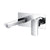 Flova Dekka Concealed Basin Mixer with Slotted Clicker Waste Set - Unbeatable Bathrooms