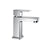 Flova Dekka 145mm Mono Basin Mixer with Slotted Clicker Waste Set - Unbeatable Bathrooms