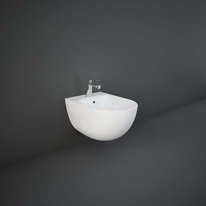 RAK Ceramics Des Wall Hung Bidet 1 Tap Hole - Unbeatable Bathrooms