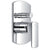Flova Dekka Concealed 2-Outlet Manual Mixer - Unbeatable Bathrooms