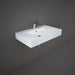 RAK Joy 800mm Vanity Unit - Wall Hung 2 Drawer Unit in Scandinavian Oak - Unbeatable Bathrooms
