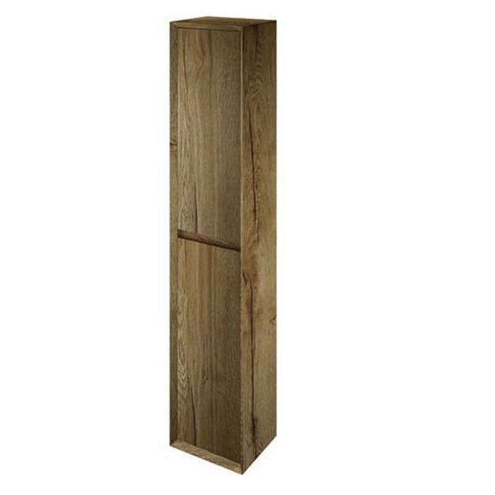 The White Space Distrikt Tall Wall Hung Unit- Two Doors - Unbeatable Bathrooms
