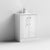 Nuie Deco 600mm Floor Standing 2-Door Vanity Unit & Basin (Various) - Unbeatable Bathrooms