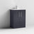Nuie Deco 600mm Floor Standing 2-Door Vanity Unit & Basin (Various) - Unbeatable Bathrooms