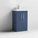 Nuie Deco 500mm Floor Standing 2-Door Vanity Unit & Basin (Various) - Unbeatable Bathrooms