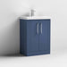 Nuie Deco 600mm Floor Standing 2-Door Vanity Unit & Basin (Various) - Unbeatable Bathrooms