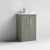 Nuie Deco 500mm Floor Standing 2-Door Vanity Unit & Basin (Various) - Unbeatable Bathrooms