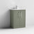 Nuie Deco 600mm Floor Standing 2-Door Vanity Unit & Basin (Various) - Unbeatable Bathrooms