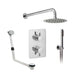 Vado DX Celsius 3 Outlet Thermostatic Shower Set - Round - Unbeatable Bathrooms