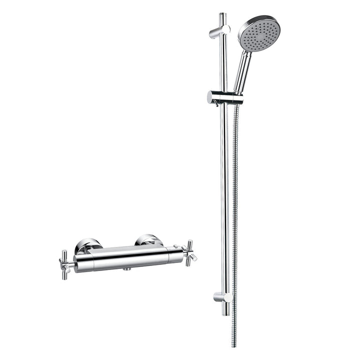 Flova XL Thermostatic Bar Valve Kit with Easy-Fix Kit - Unbeatable Bathrooms