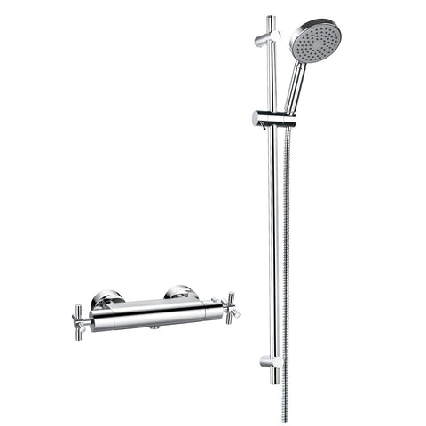 Flova XL Thermostatic Bar Valve Kit with Easy-Fix Kit - Unbeatable Bathrooms