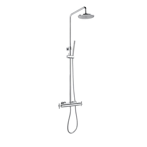 Flova XL Thermostatic Exposed Shower Column with Easy-Fix Kit - Unbeatable Bathrooms