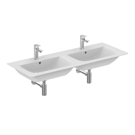 Ideal Standard Connect Air 124cm Double Vanity Washbasin - Unbeatable Bathrooms